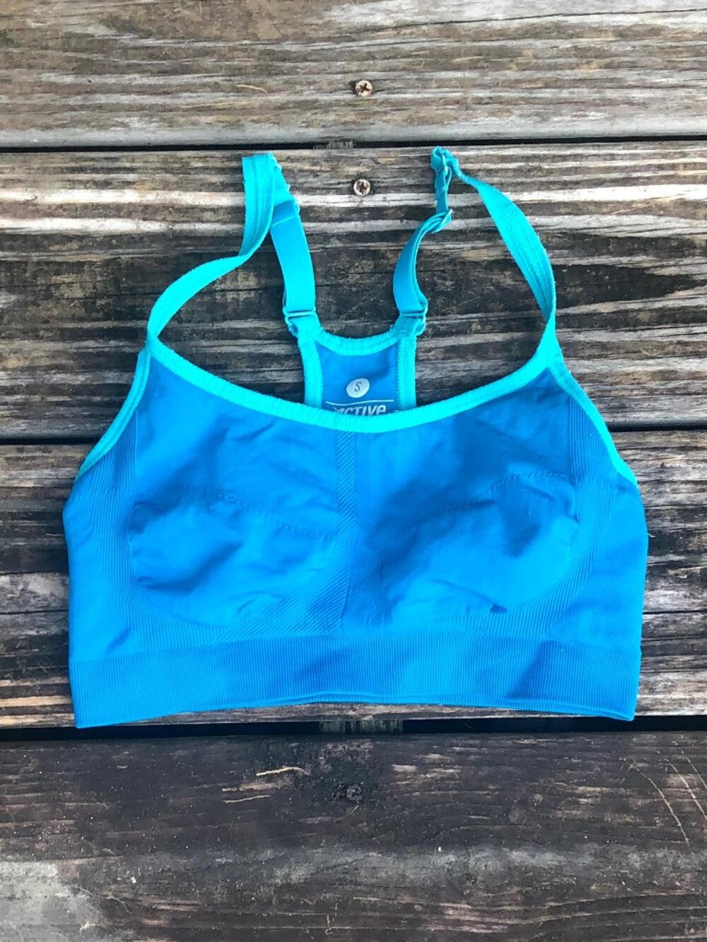 Old Navy Active Blue Turquoise Sports Bra - Small